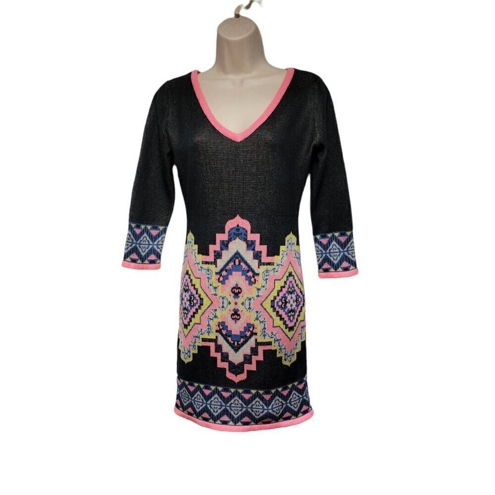 Flying Tomato Women Blue Casual Dress Medium